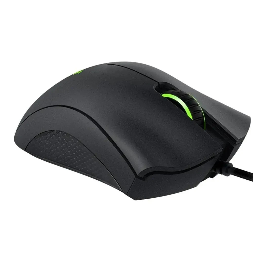 Original Deathadder Essential Wired Gaming Mouse Mice 6400DPI Optical Sensor 5 Independently Buttons for Laptop PC Gamer